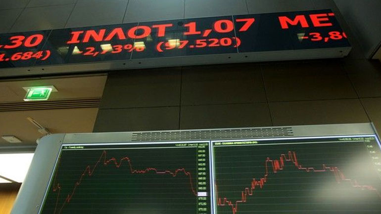 Πτωτικό γύρισμα στο Χρηματιστήριο Αθηνών